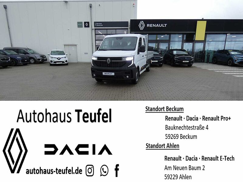 Renault Master FWD Fgst. Pritsche Doka Stahl